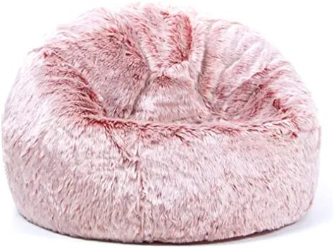 pink bean bag for adults